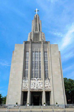 The new Cathedral of Saint Joseph, consecrated May 15, 1962