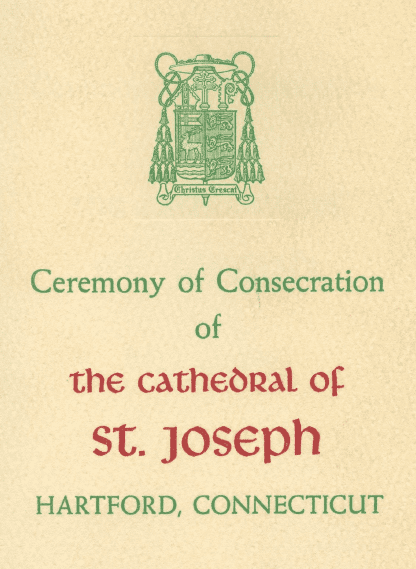Program, Ceremony of Consecration