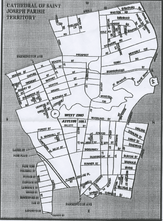 Cathedral Boundaries Map